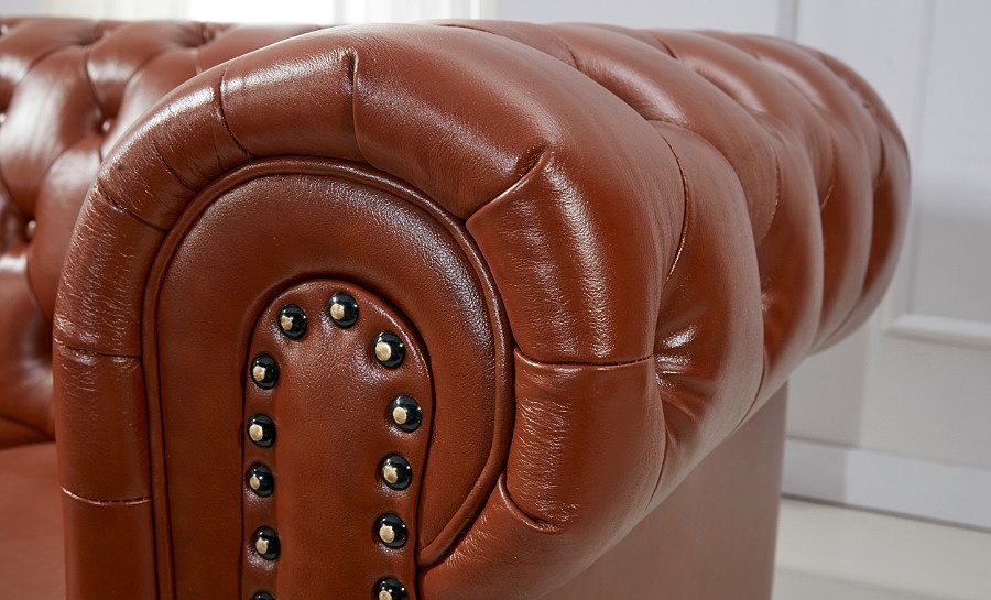 Europa A Leather Sofa Lounge Set